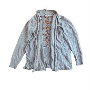 Vila Milano Floral Print Knitted Warm Cardigan